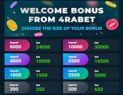 4RABET Bonuses, Offers and Promo Codes for .
